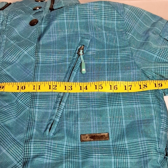 Trendy Women's Small/P Liquid Hooded Venture Aqua Like New Ski/Snowboard Jacket - Picture 3 of 11